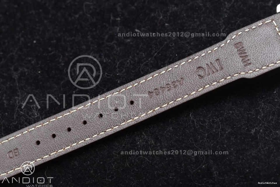 Pilot Strap Leather Big HighQuality A Best 524 ZF Brown Edition Real IW500901 on 0321